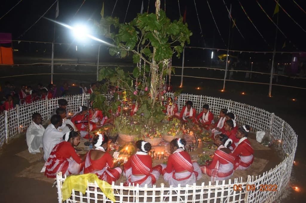Karam Puja Sacred Evening Celebration