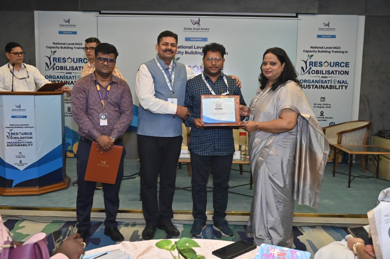 Nabaprayas Delegates Participate in National-Level NGO Capacity Building Programme
