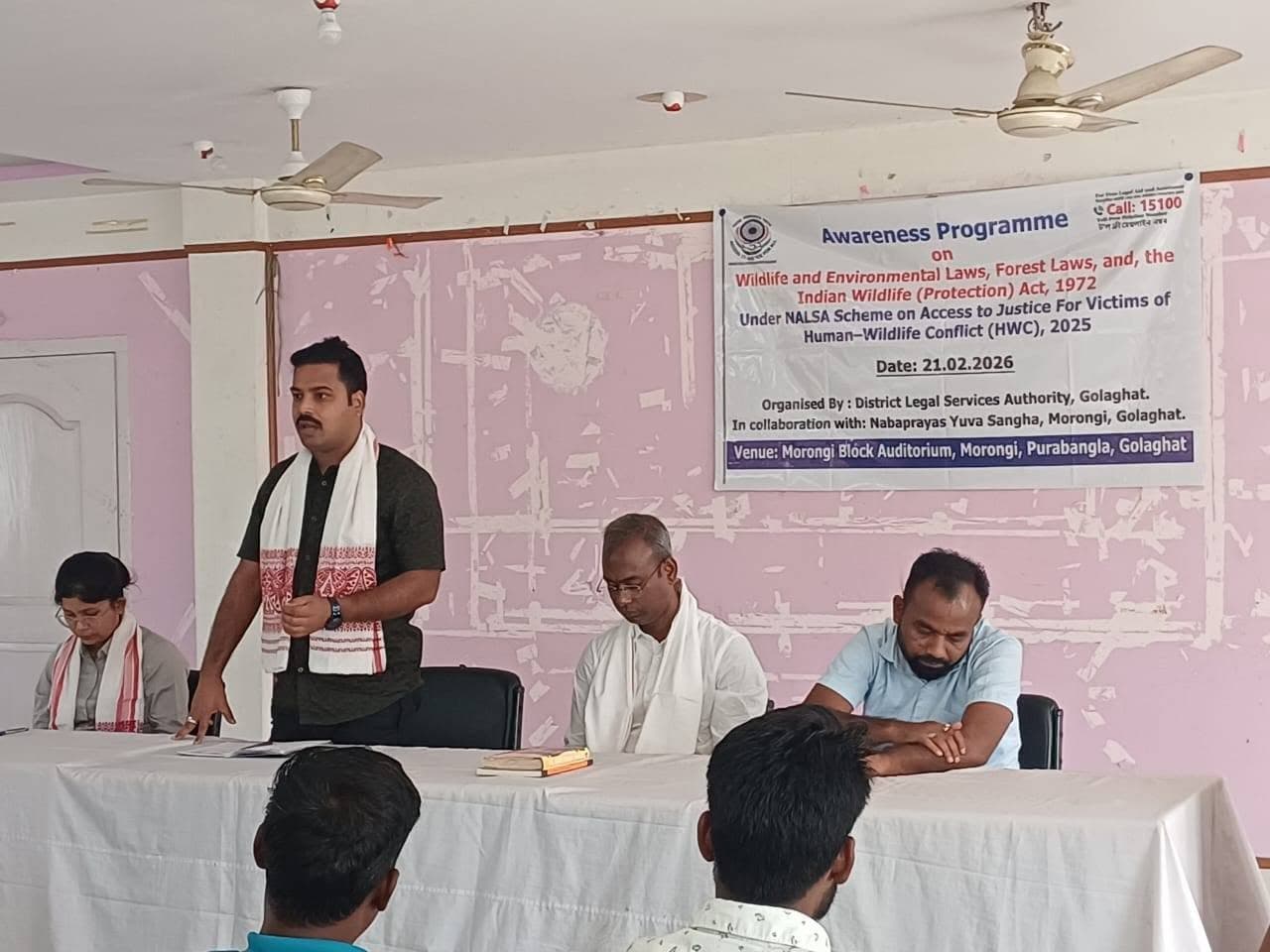 Legal Literacy for Conservation: Wildlife & Forest Laws Workshop with DLSA Golaghat - photo 2